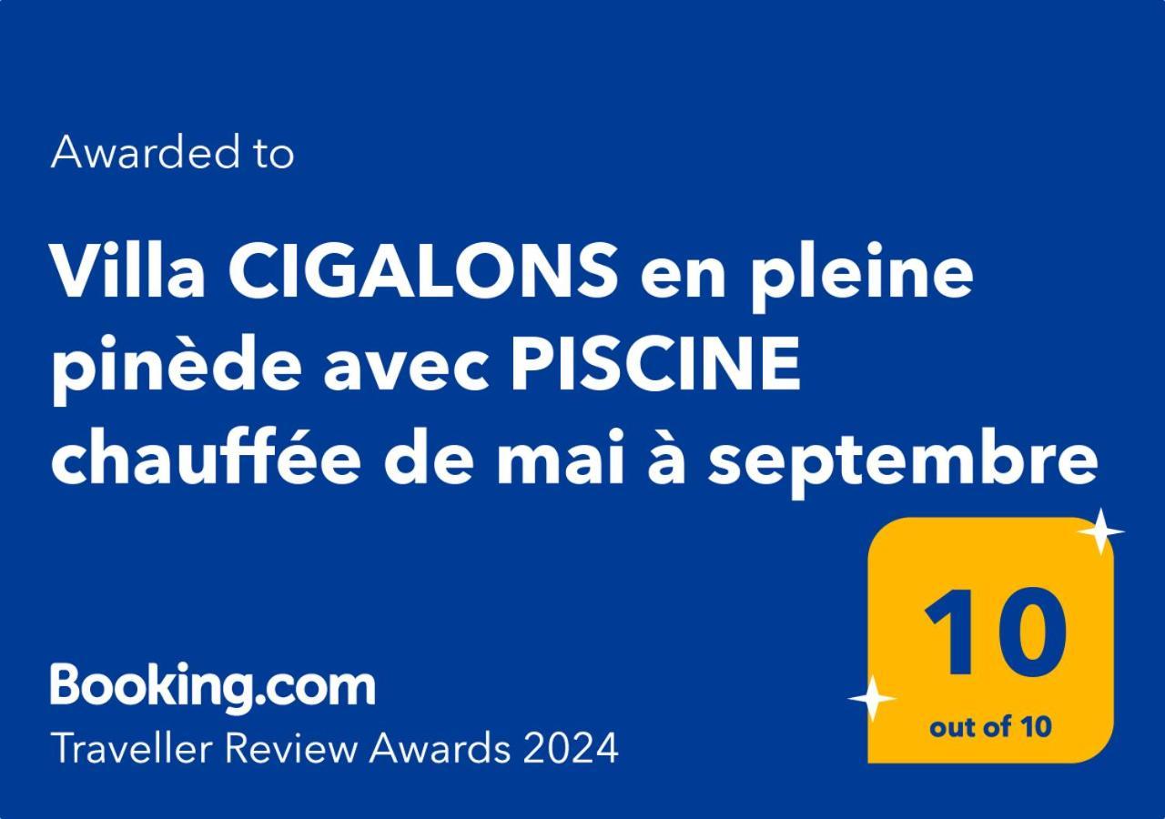 Villa Cigalons En Pleine Pinede Avec Piscine Chauffee De Mai A Septembre Auriol Luaran gambar
