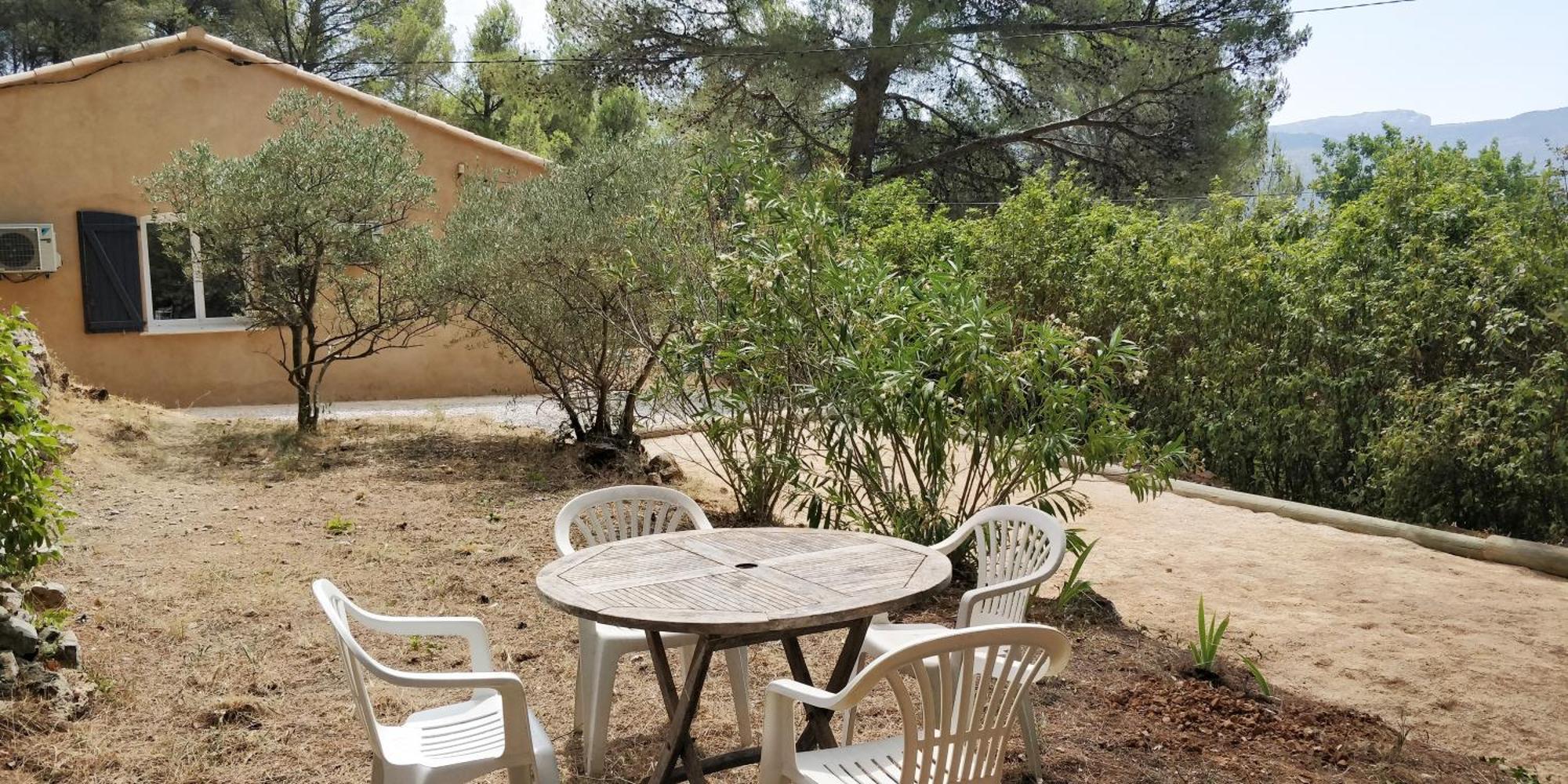 Villa Cigalons En Pleine Pinede Avec Piscine Chauffee De Mai A Septembre Auriol Luaran gambar